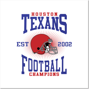 Houston Texans Football Champions Posters and Art